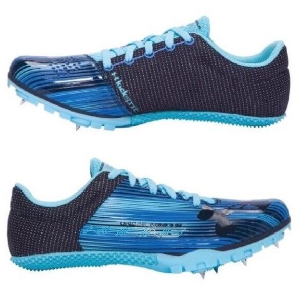 Under Armour Women's Kick Sprint Track & Field Racing Spikes  12  NWOB  1297114 - Picture 2 of 11